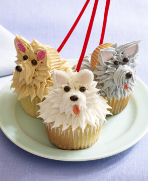 Dog cupcakes