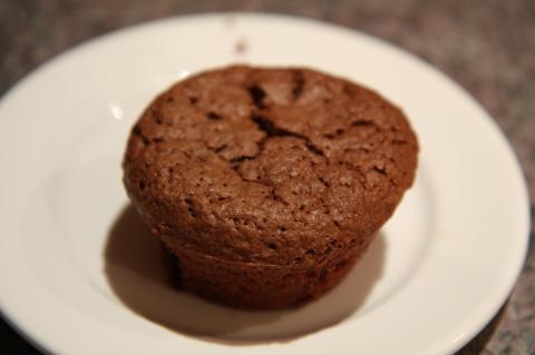 Flourless Chocolate Mini Cakes